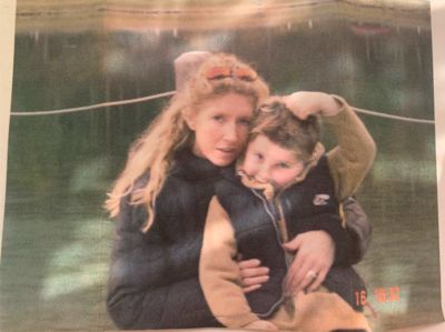 Jessica Hoesch mit Sohn Till